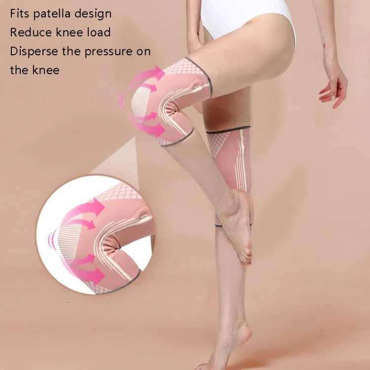 Sports Knee Pads Training Running Knee Thin Protective Cover, Specification: S(Light Gray)