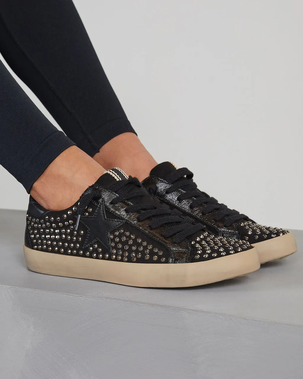 Star Power Studded Platform Sneaker