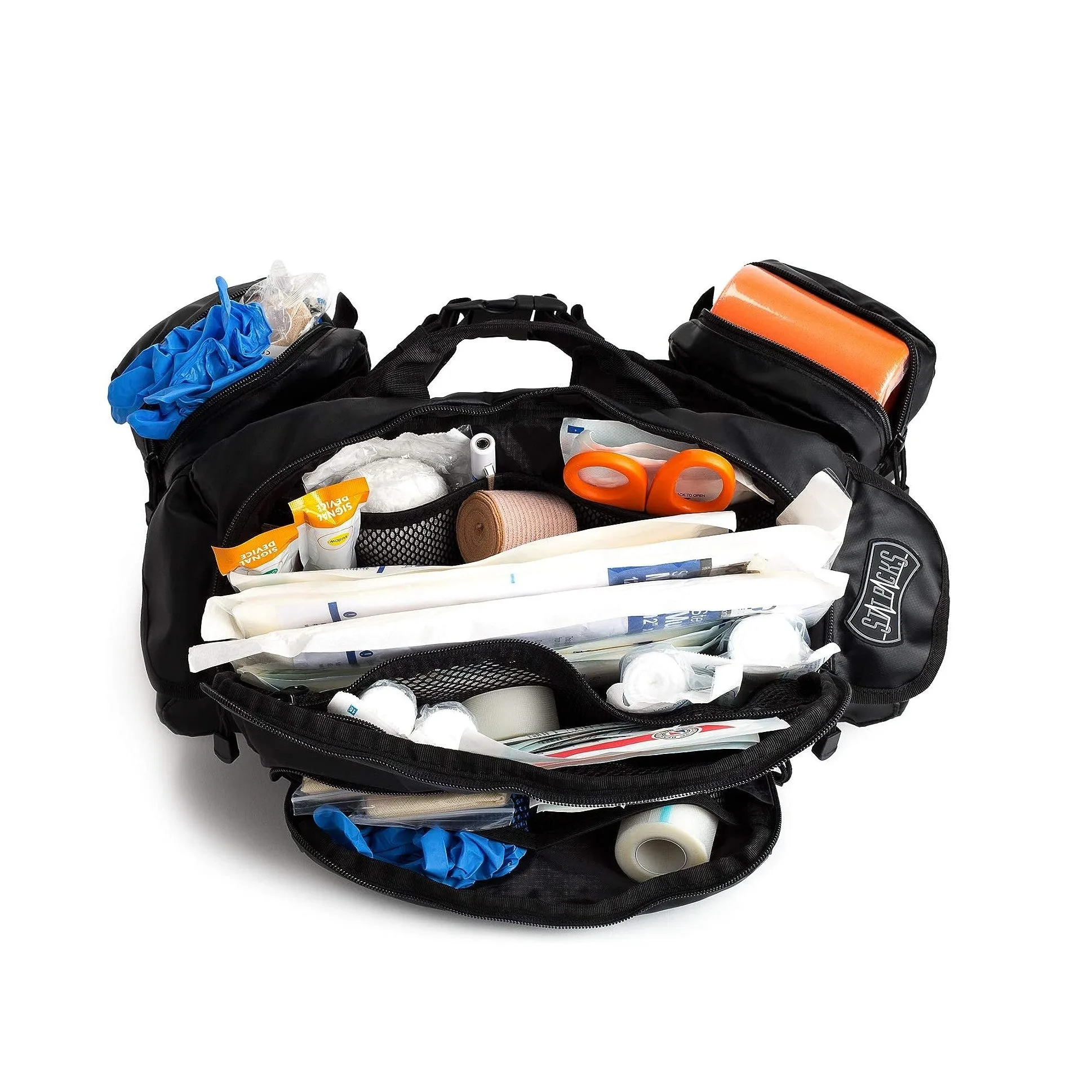 Statpacks G3 Competitor, Mid-Sized EMS First Aid Waist Pack, Low-Profile Design, Quick Response Easy Access, Water-Resistant Pack for EMS, Police, Fire-Rescue and Athletic Trainers