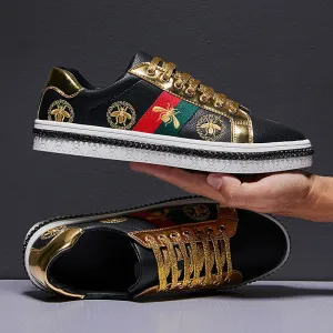 Stylish Brand Embroidered Skateboarding Sneakers