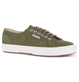 Superga 2750 Suede Trainers – Green Laurel