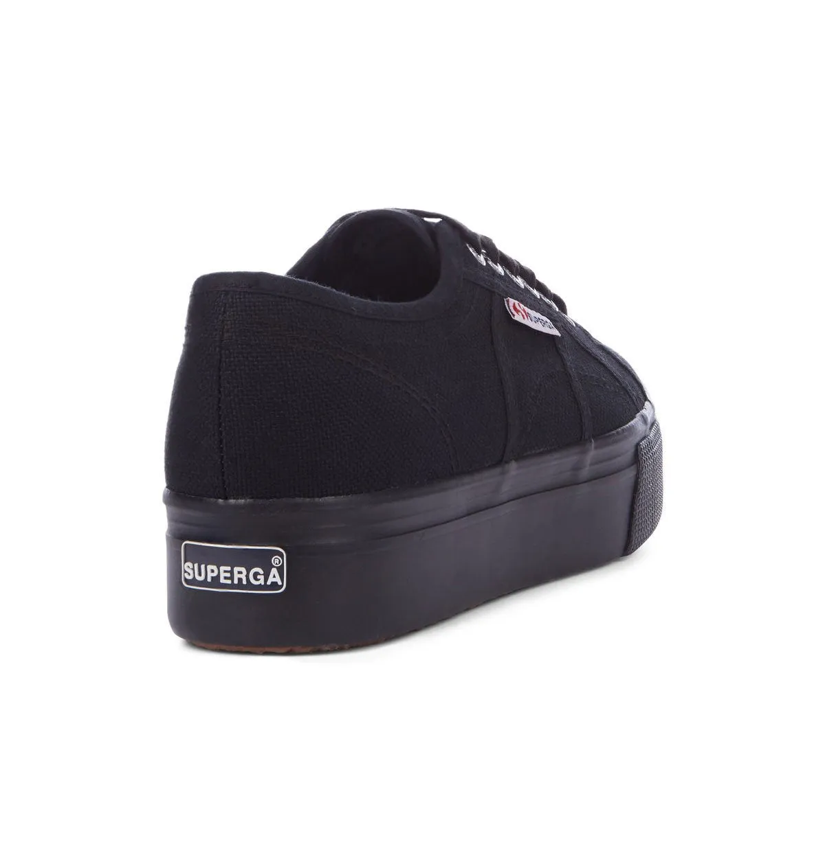 Superga 2790 Linea Up Down Flatform Trainers – Full Black