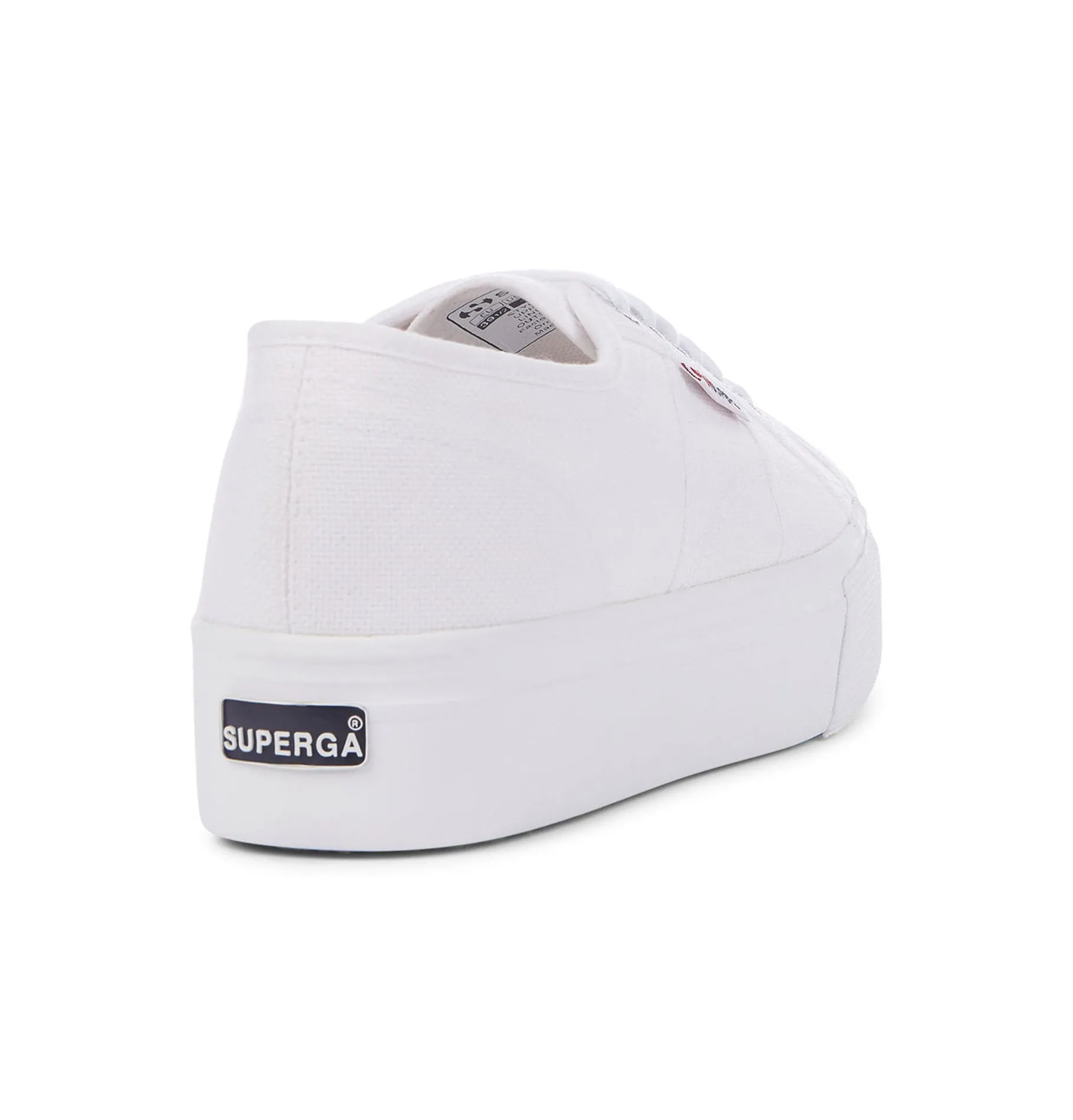 Superga 2790 Linea Up Down Flatform Trainers - White