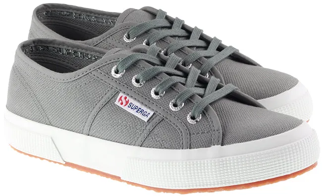 Superga Trainers Womens 2750 COTU Classic Grey Sage