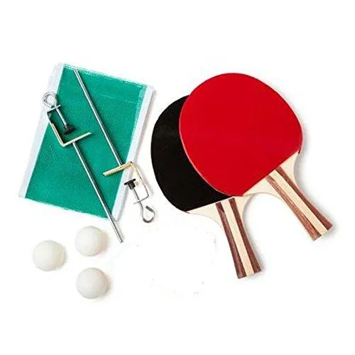 TABLE TENNIS RACKETS  3 BALLS   1 Net with Fixing stand