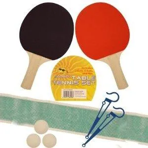 TABLE TENNIS RACKETS  3 BALLS   1 Net with Fixing stand