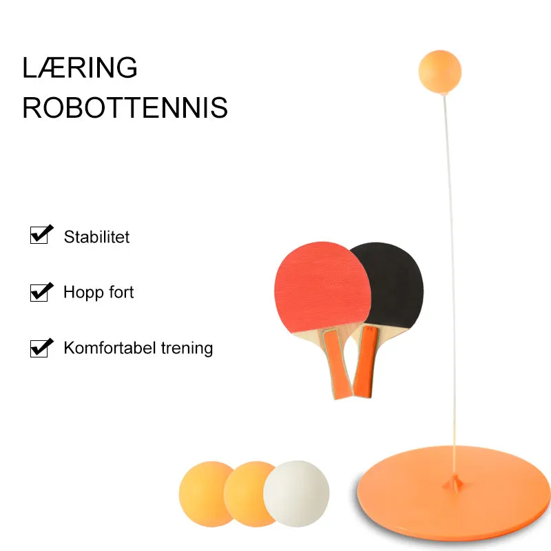 Table tennis trainer - training at home for all ages