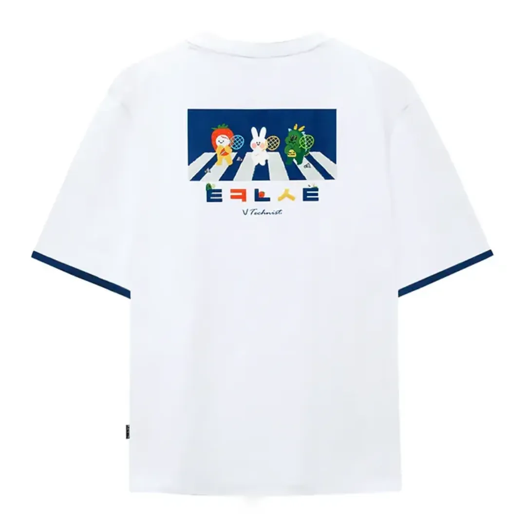 Technist TNT5449 Unisex Cotton Like Tshirt [White]