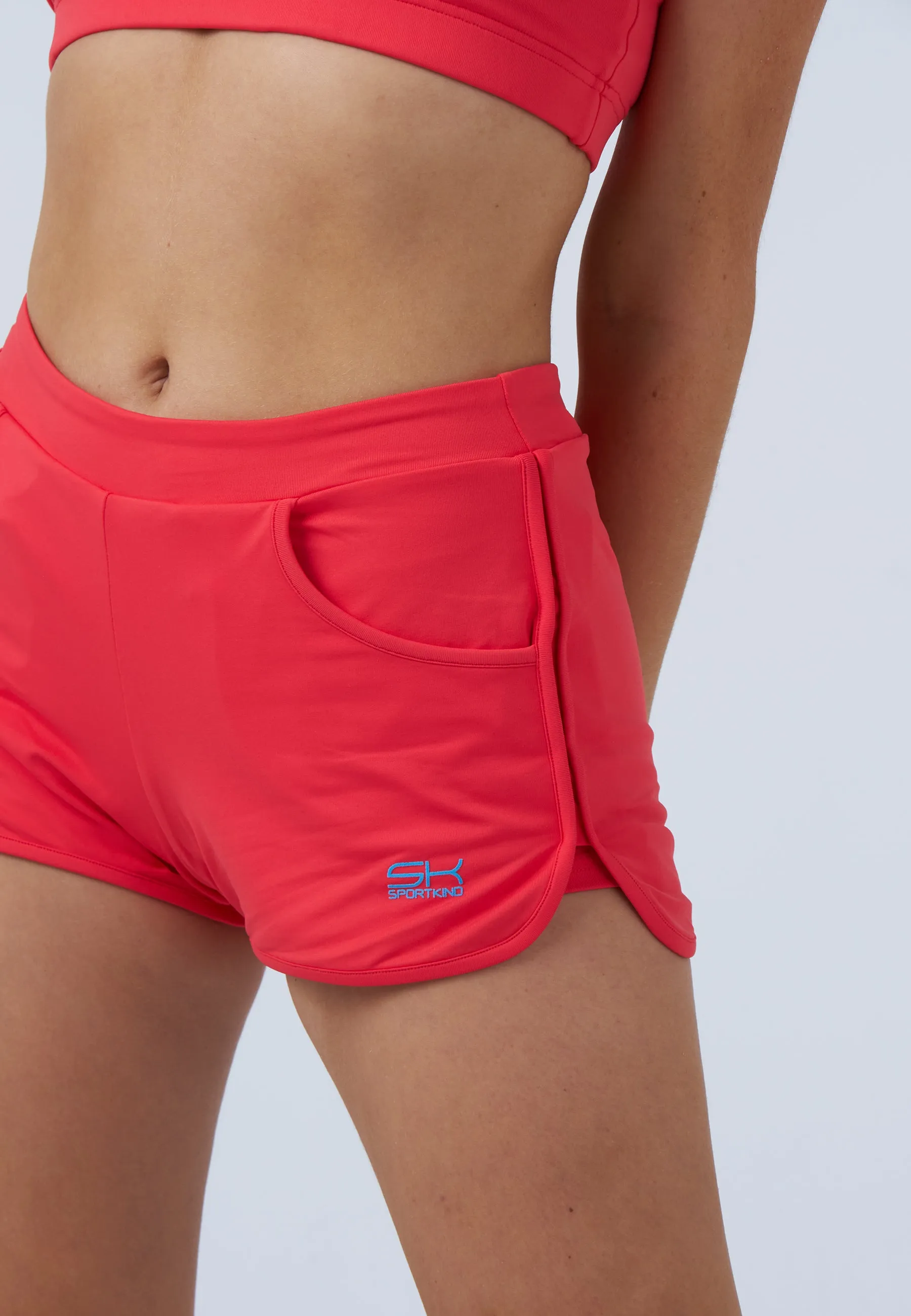 Tennis 2-in-1 Shorts, peach