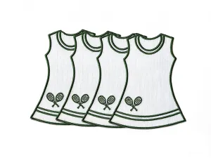 Tennis Dress Cocktail Napkins