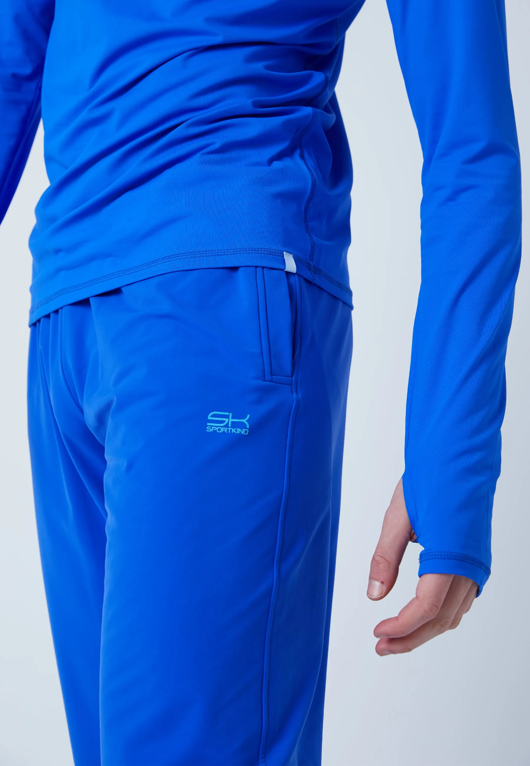 Tennis Jogger Tracksuit Pants, cobalt blue