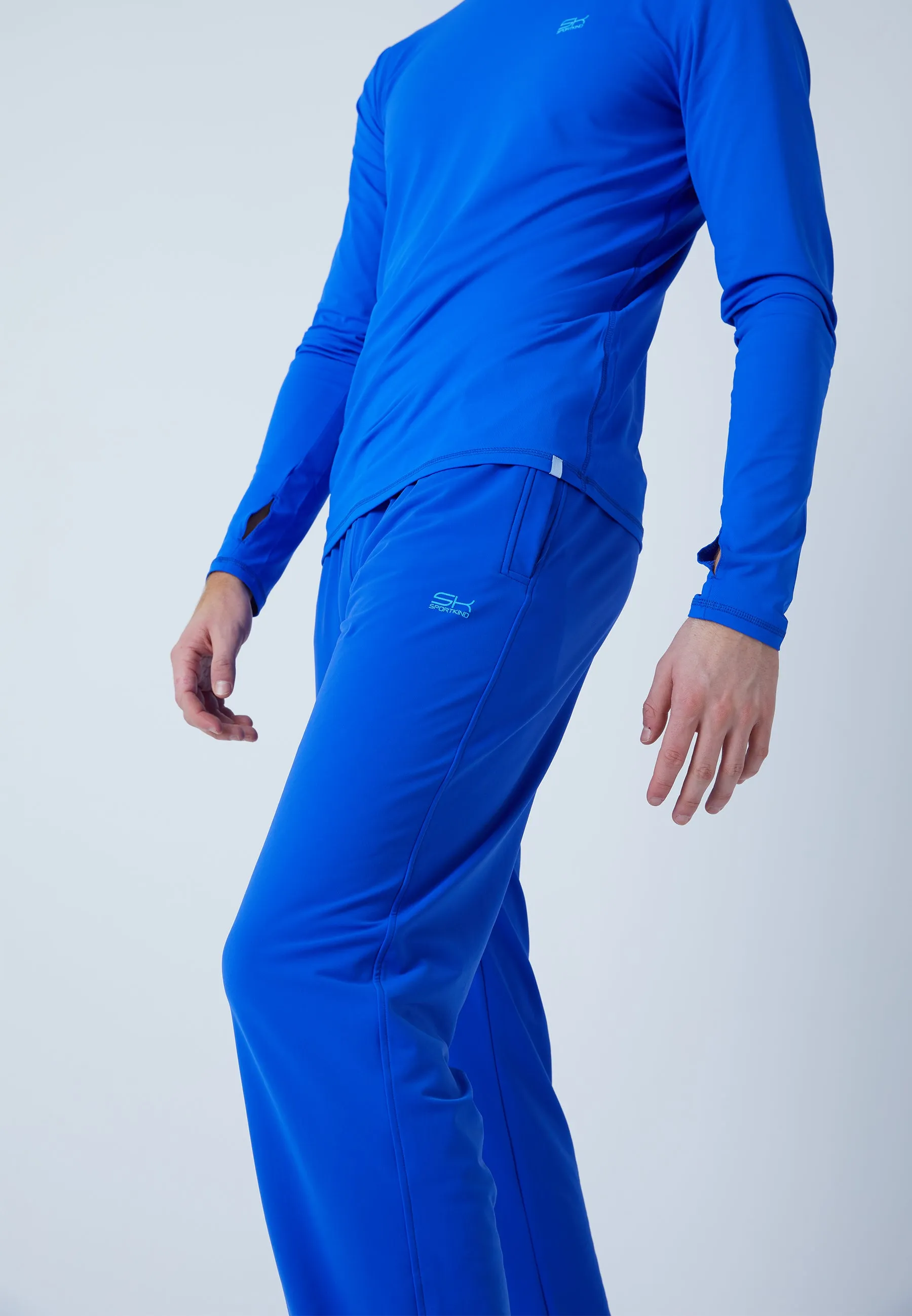 Tennis Jogger Tracksuit Pants, cobalt blue