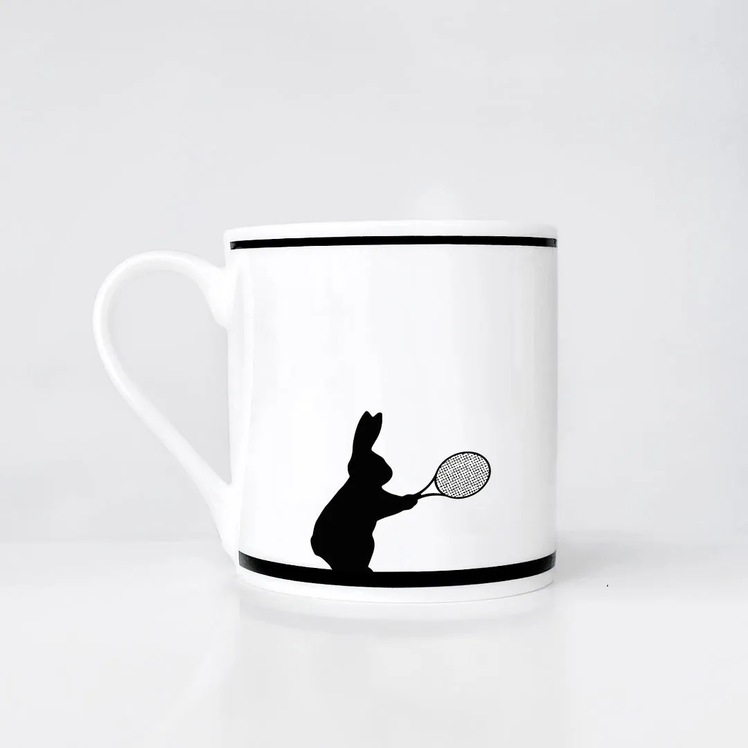 Tennis Rabbit Mug