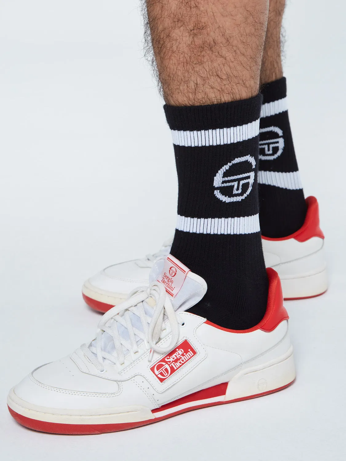 Tennis Sock- Black