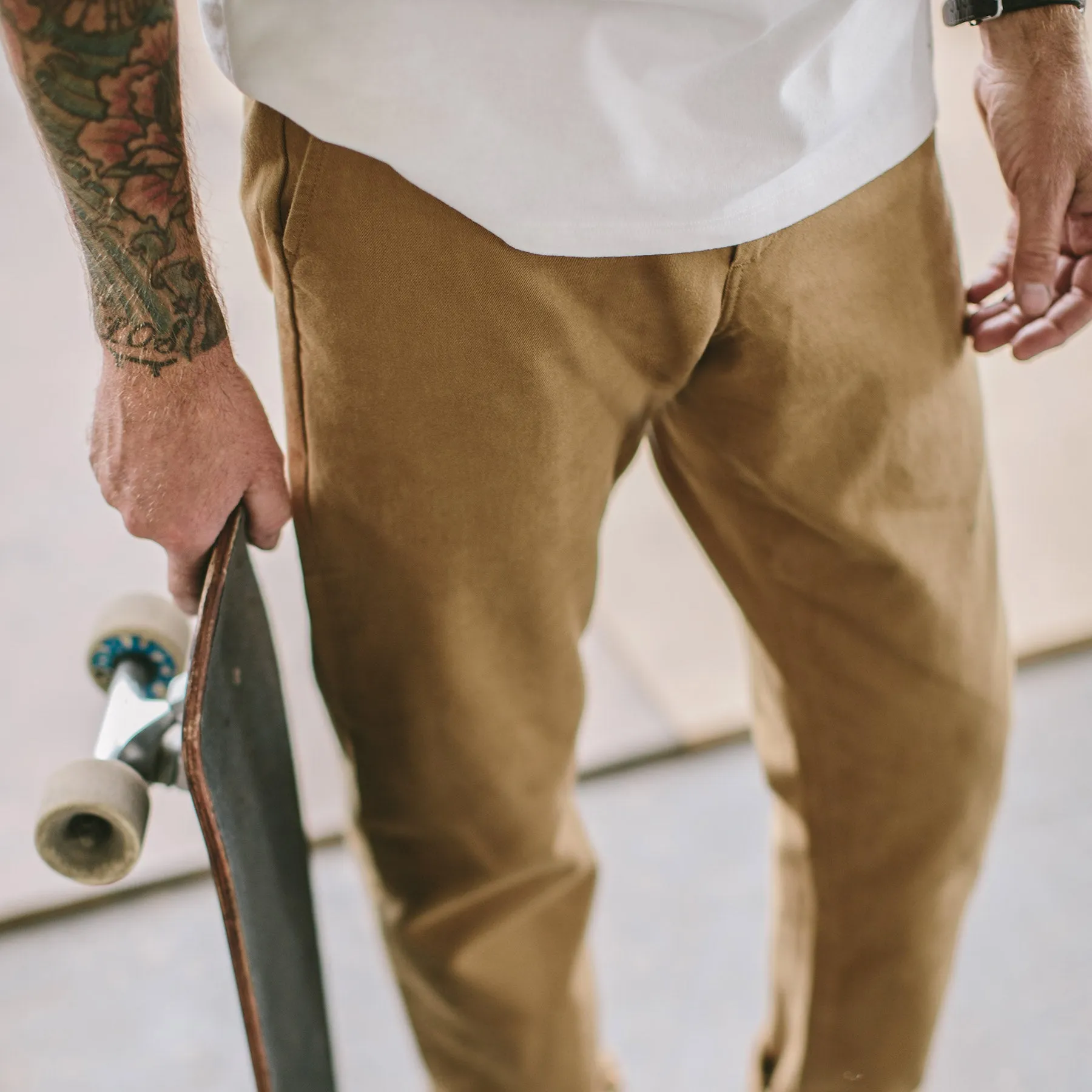 The Democratic Chino in British Khaki