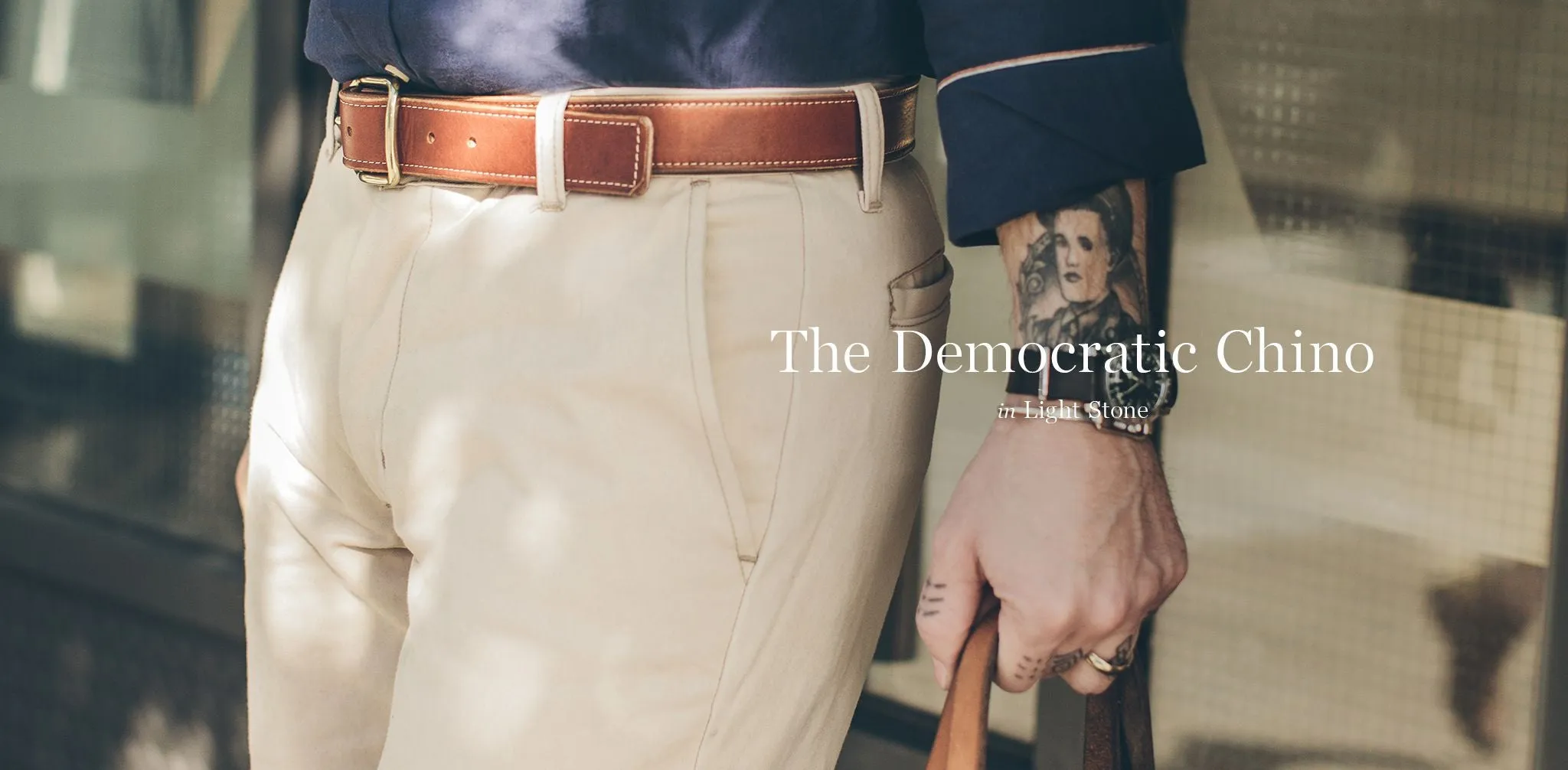 The Democratic Chino in Light Stone