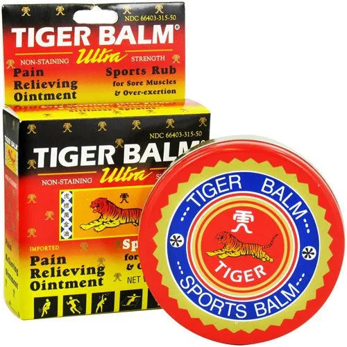 Tiger Balm Ultra Strength Pain Relieving Ointment 1.7oz