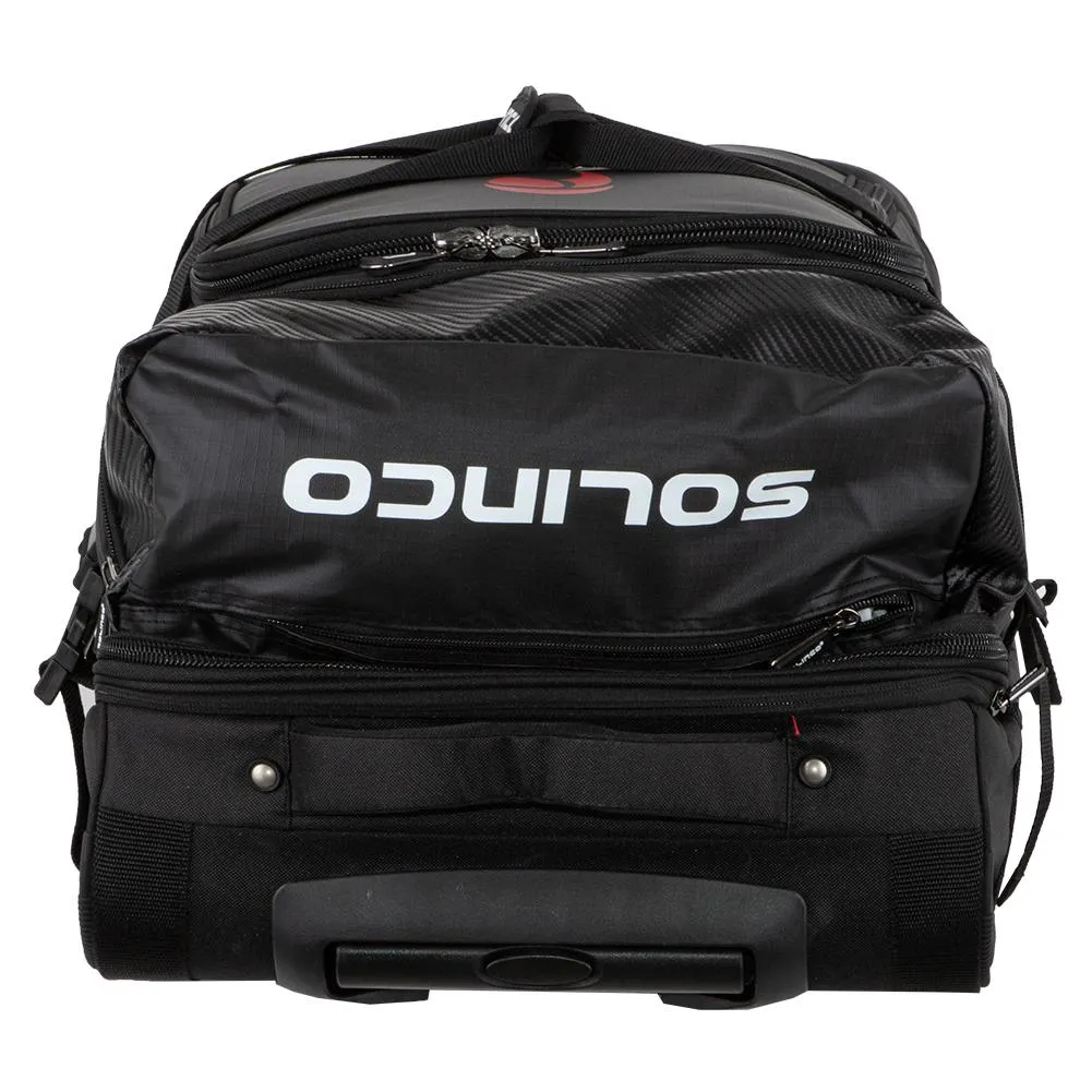 Tour Tennis Travel Bag with Wheels Black