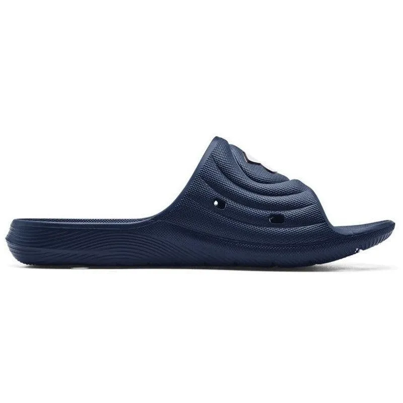 Under Armour Mens Locker IV Sliders Navy