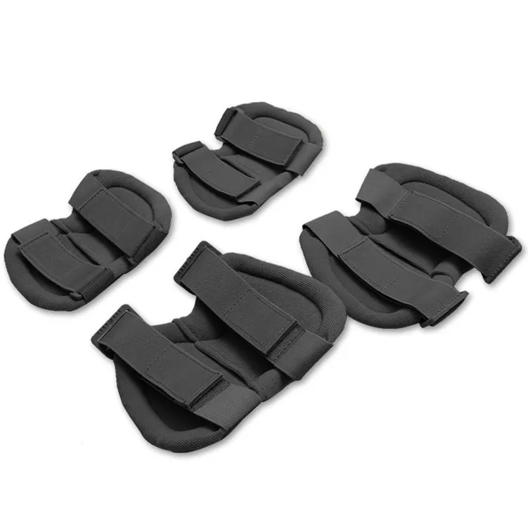 Unique X-shaped Couples Hatch XTAK Knee and Elbow Pads Protective Gear(Black)