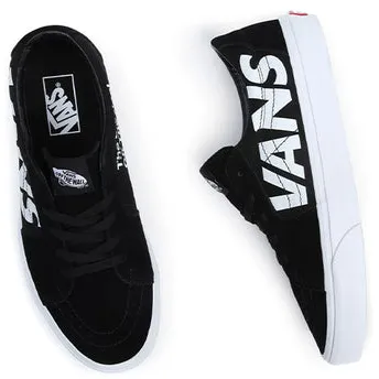 Vans Men's Sk8 Low Hi Def Shoes - Black / White