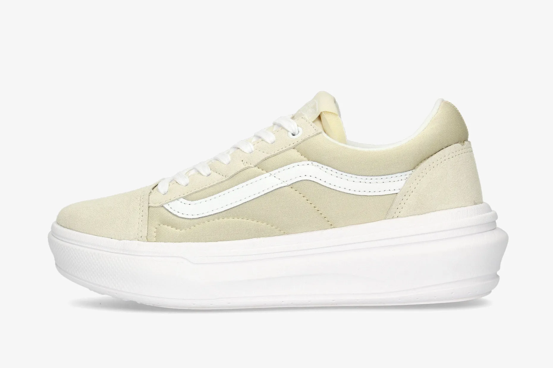 Vans Old Skool Overt ComfyCush Sand / White