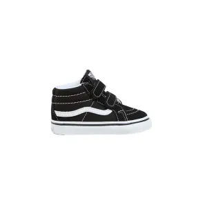 Vans scarpa sneakers da bambino con strappo SK8-Mid Reissue V VN00018W6BT nero-bianco