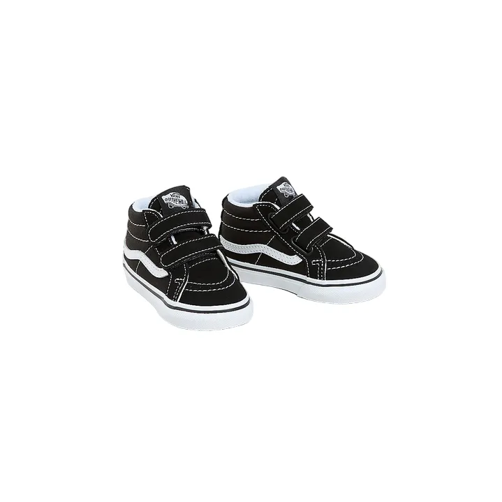 Vans scarpa sneakers da bambino con strappo SK8-Mid Reissue V VN00018W6BT nero-bianco