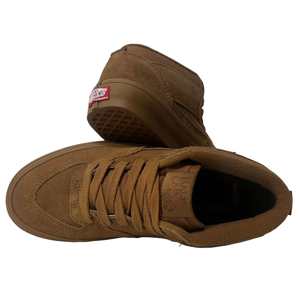 Vans Skate Half Cab Brown Gum Suede Shoes