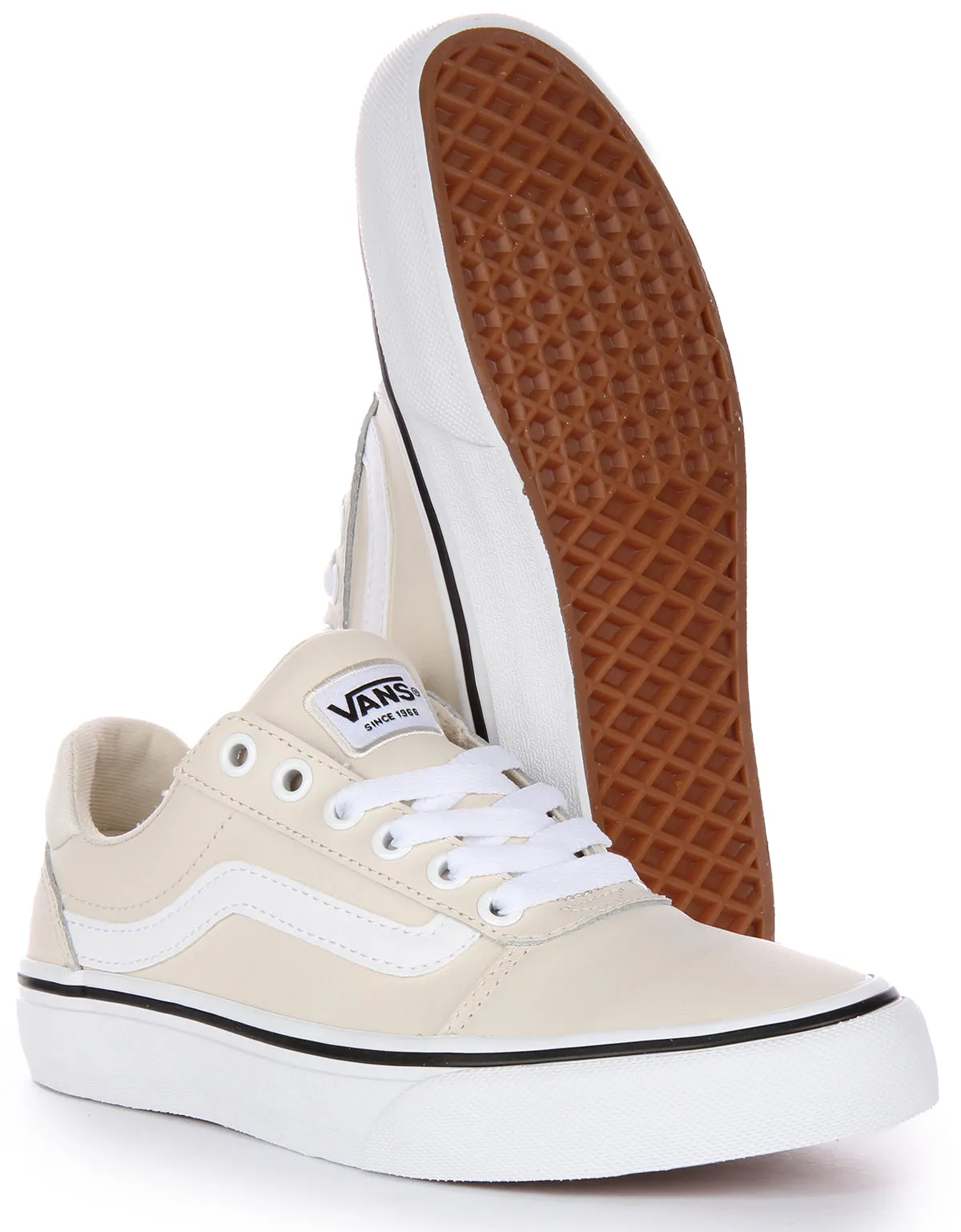 Vans Ward Deluxe In Cream For Women