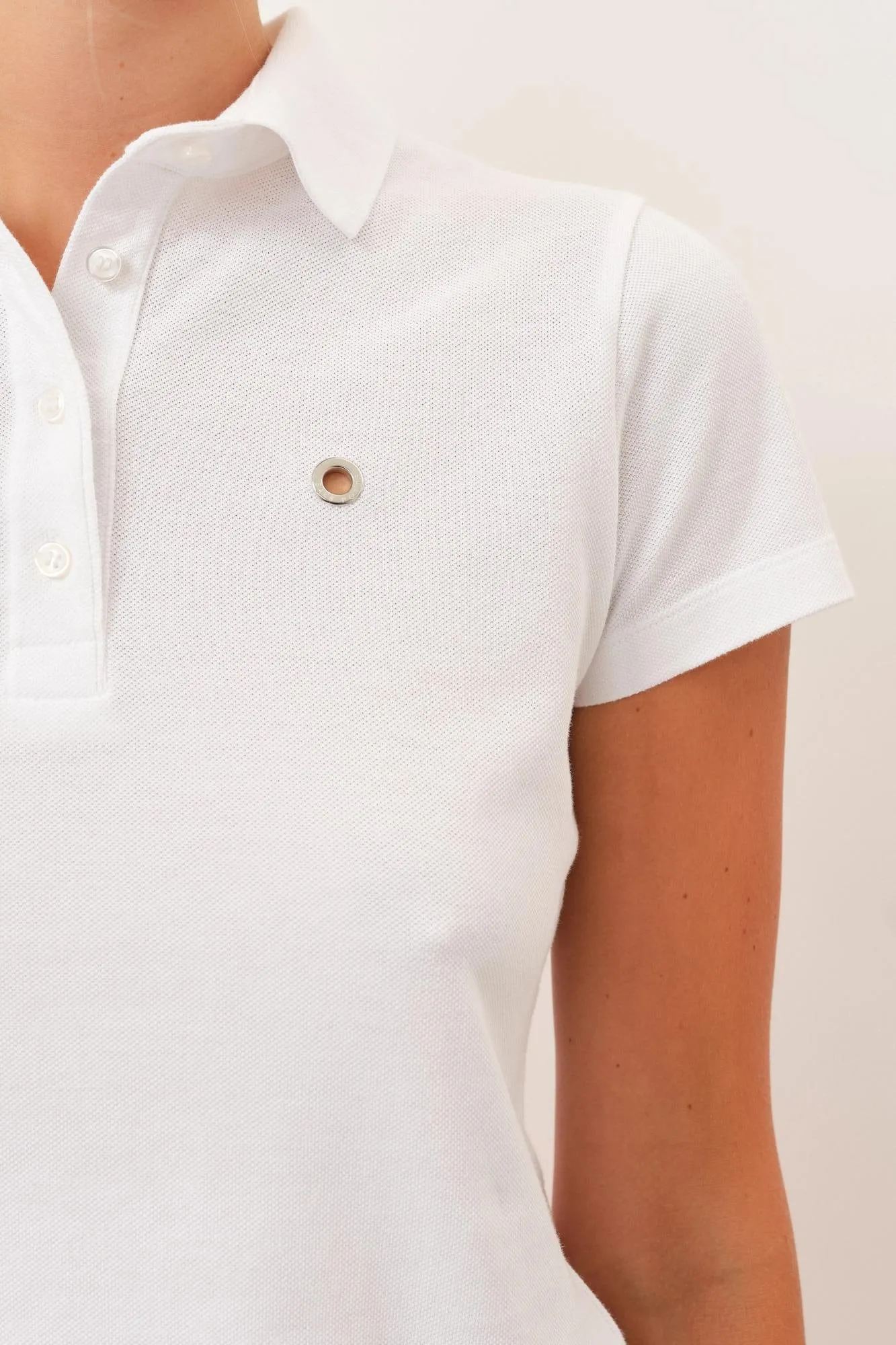 Venus Polo Shirt — White