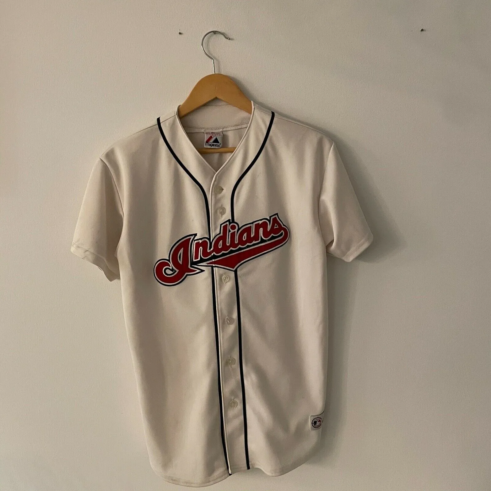 Vintage Cleveland Indians Majestic MLB Jersey