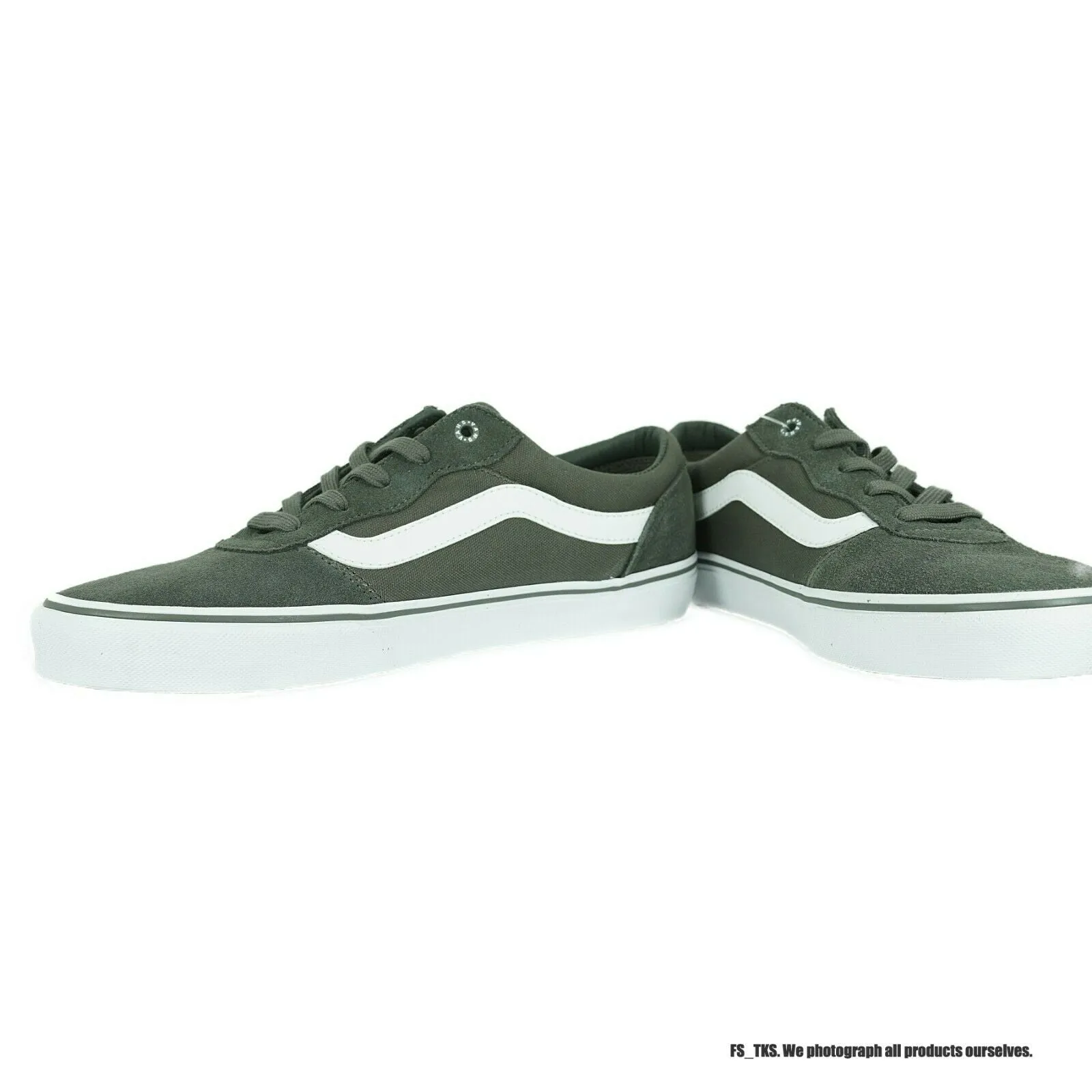 VN000ZUVFM5 VANS Milton Suede/Canvas (Charcoal) Men Sneakers Size 8