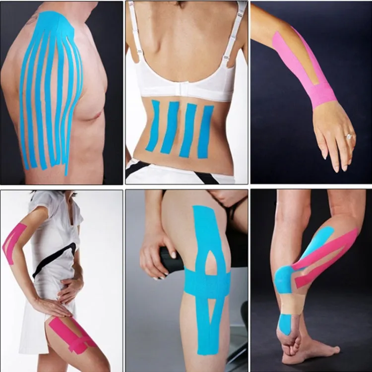 Waterproof Kinesiology Tape Sports Muscles Care Therapeutic Bandage, Size: 5m(L) x 5cm(W)