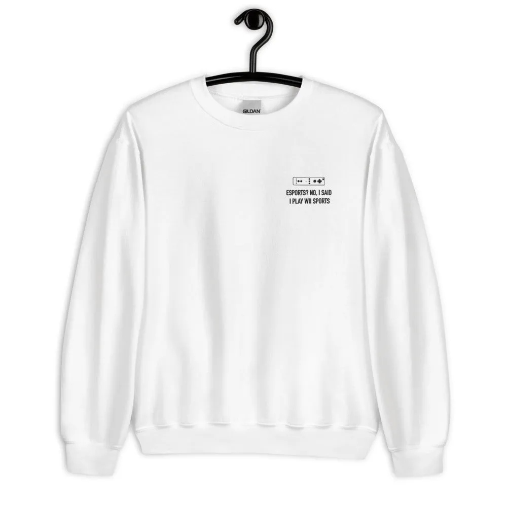 Wii Sports | Unisex Sweatshirt | Feminist Gamer