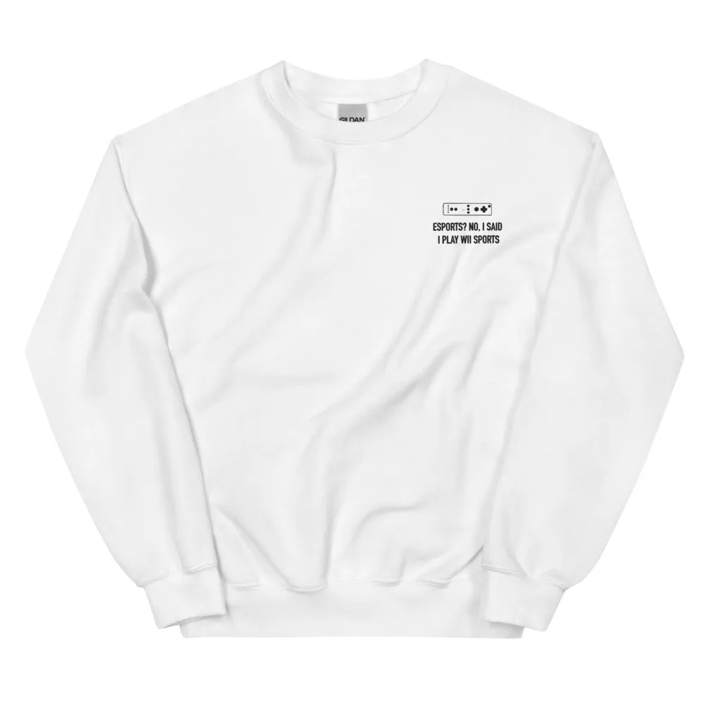 Wii Sports | Unisex Sweatshirt | Feminist Gamer