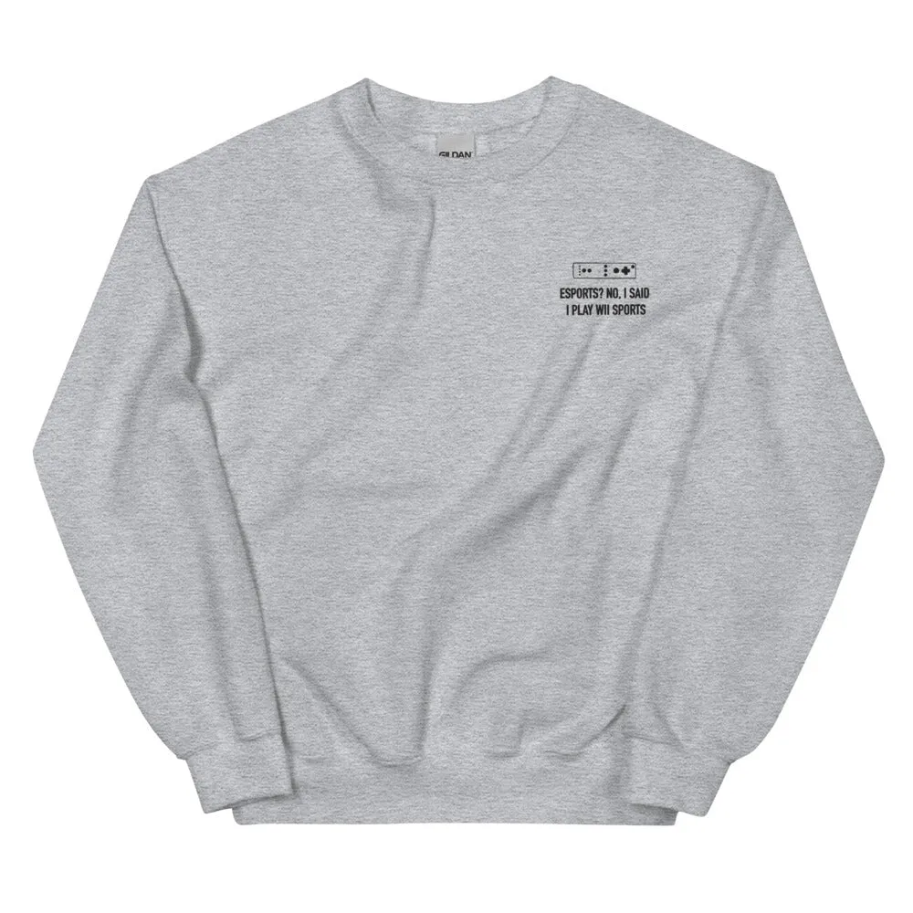 Wii Sports | Unisex Sweatshirt | Feminist Gamer