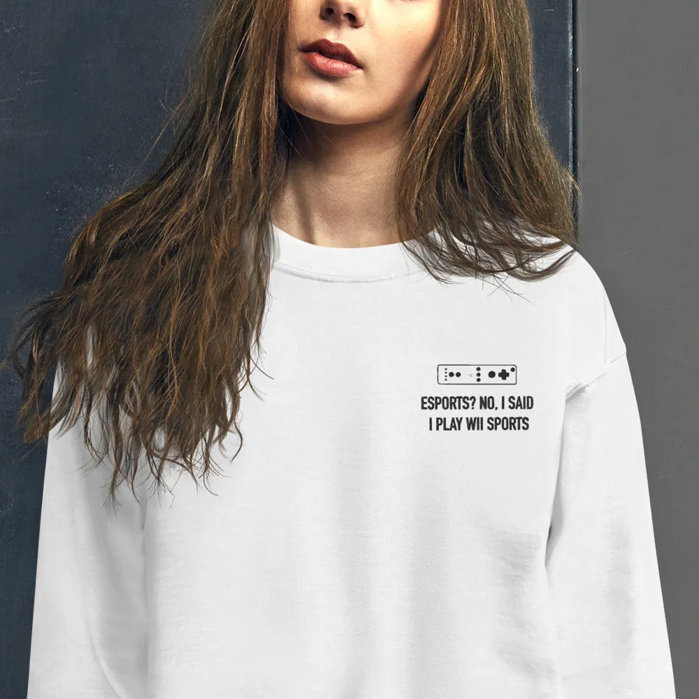 Wii Sports | Unisex Sweatshirt | Feminist Gamer