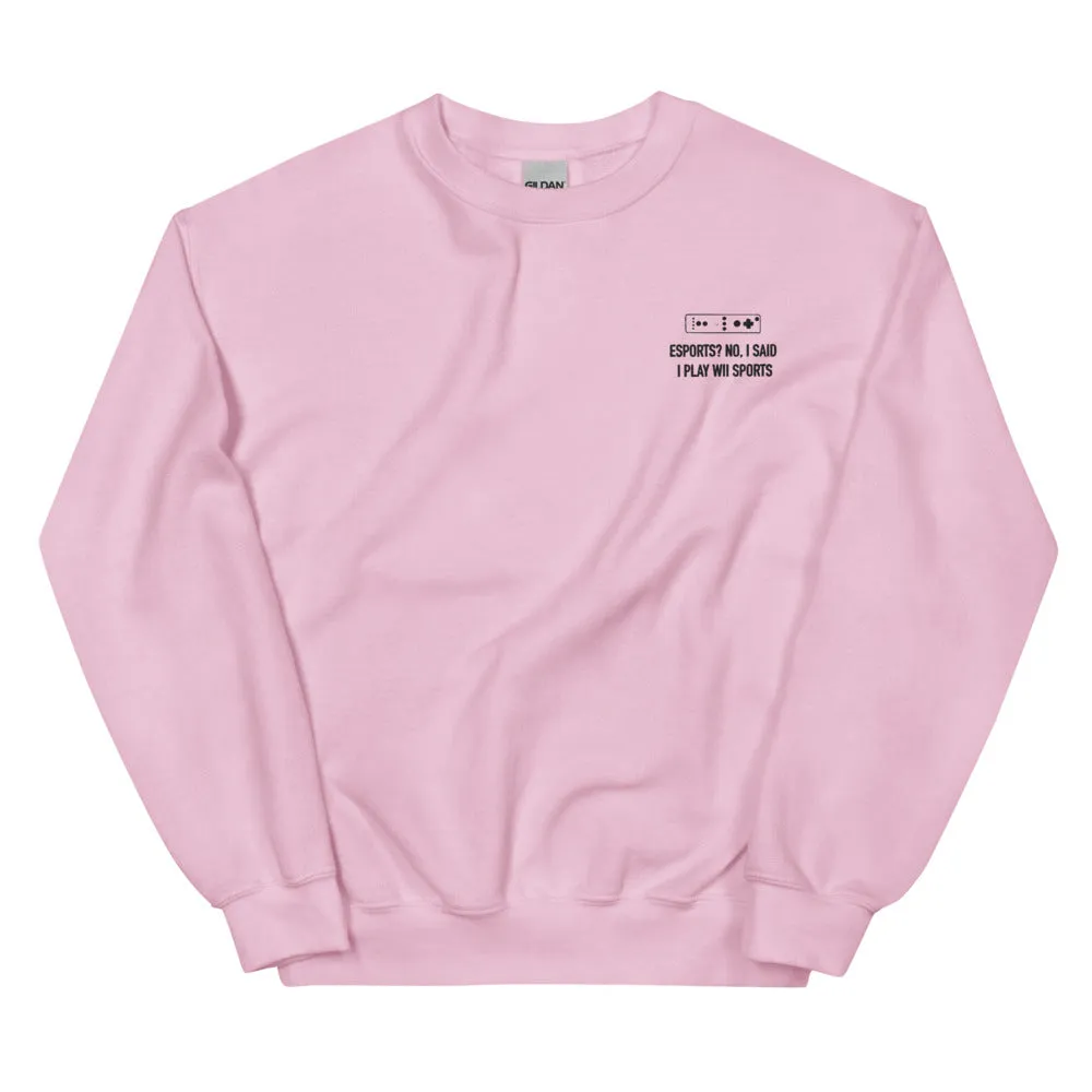 Wii Sports | Unisex Sweatshirt | Feminist Gamer