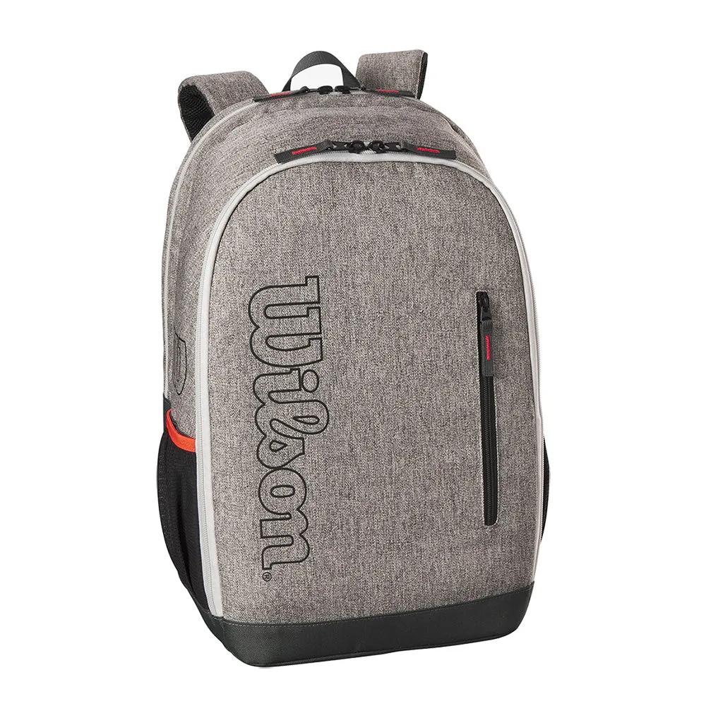 Wilson Team Heather Grey Tennis Backpack