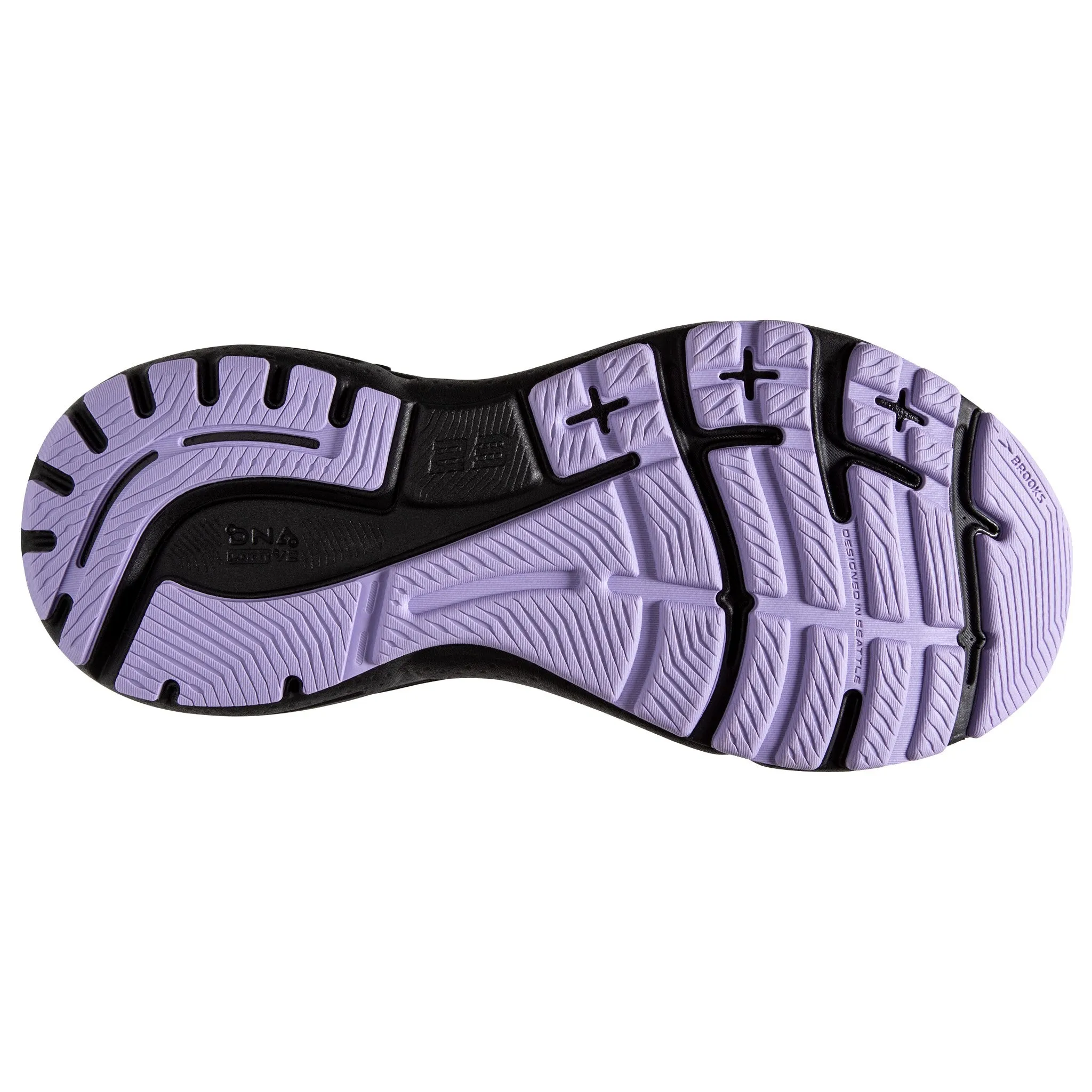 WOMEN'S ADRENALINE 23 - B - 039 GREY/BLACK/PURPLE