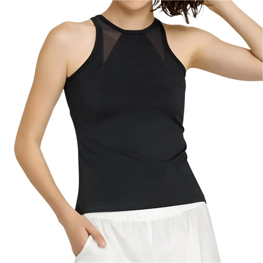 Women's Arancia Racerback Tennis Tank Onyx