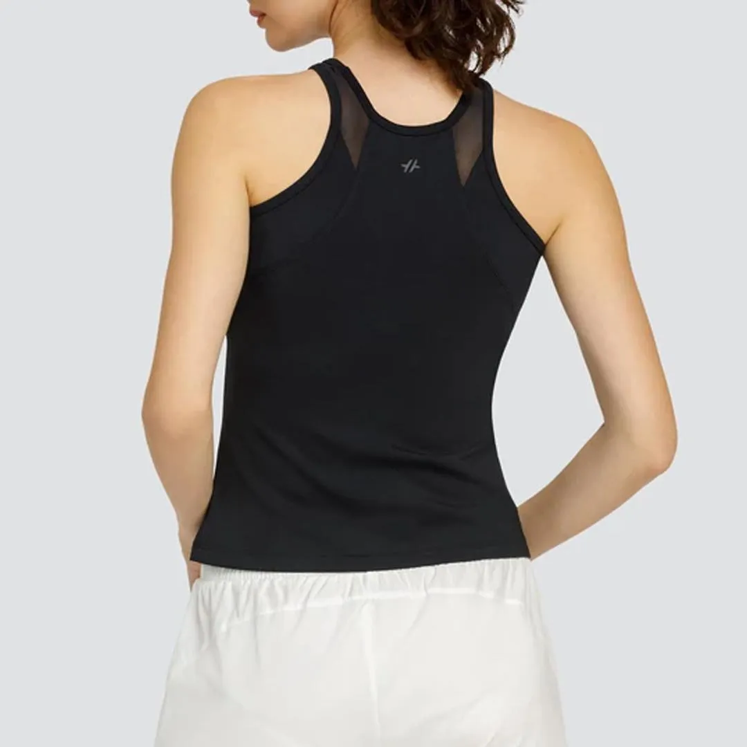 Women's Arancia Racerback Tennis Tank Onyx