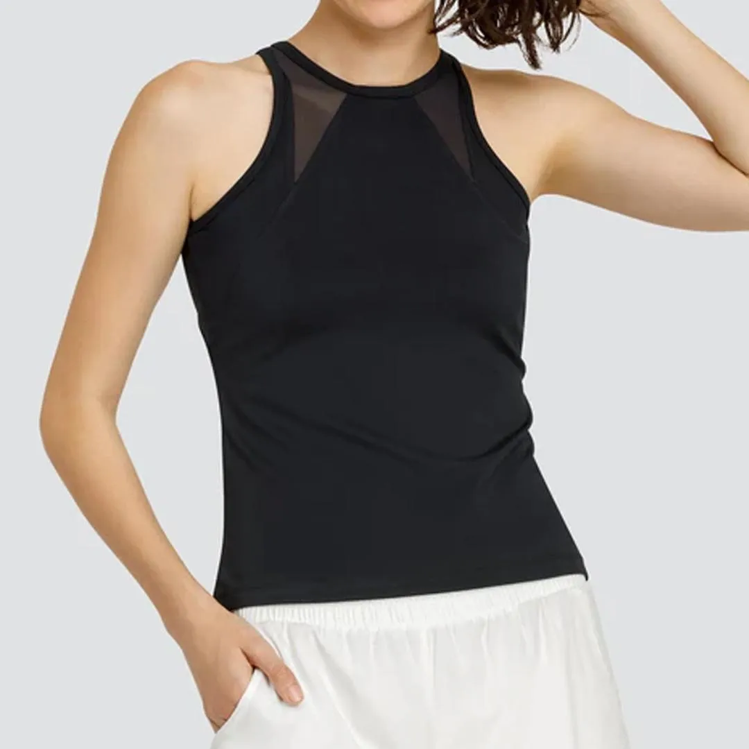 Women's Arancia Racerback Tennis Tank Onyx