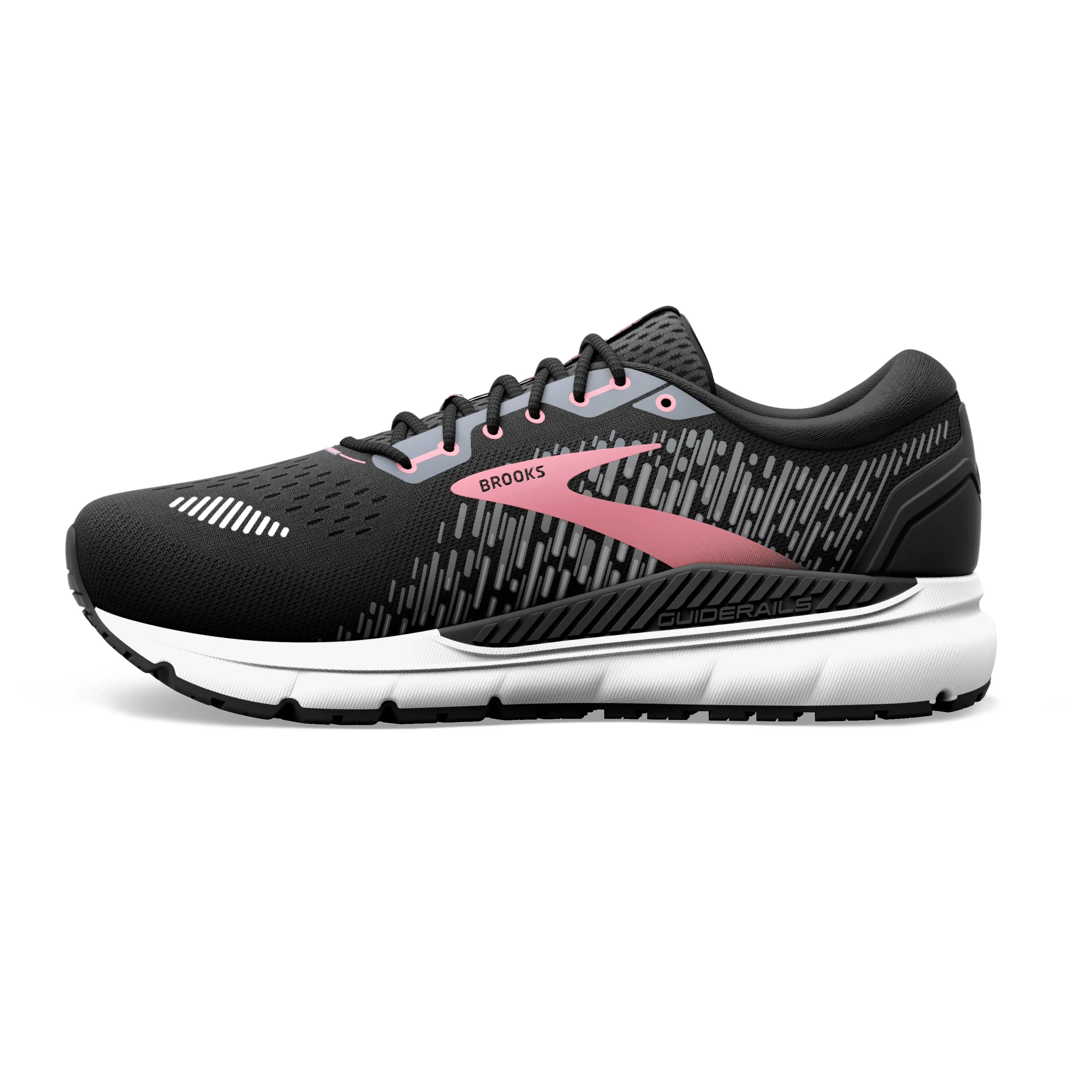 Women's Brooks Addiction GTS 15 Color: Black/Ebony/Mauvewood (WIDE WIDTH)