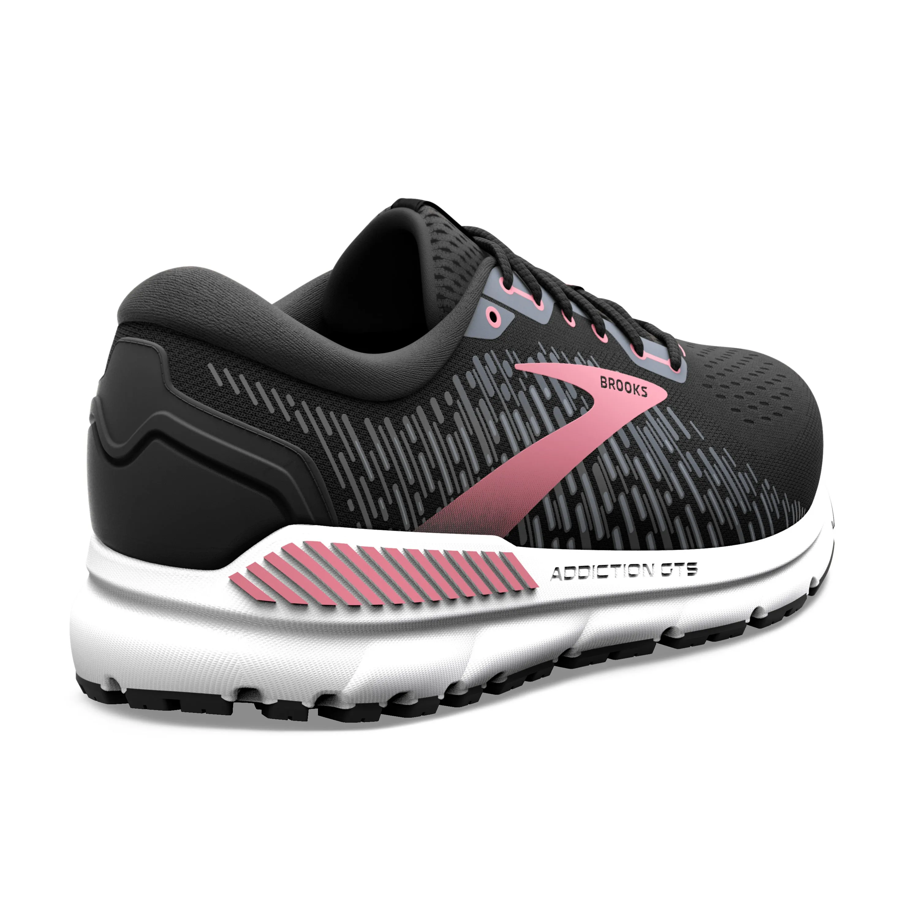 Women's Brooks Addiction GTS 15 Color: Black/Ebony/Mauvewood (WIDE WIDTH)