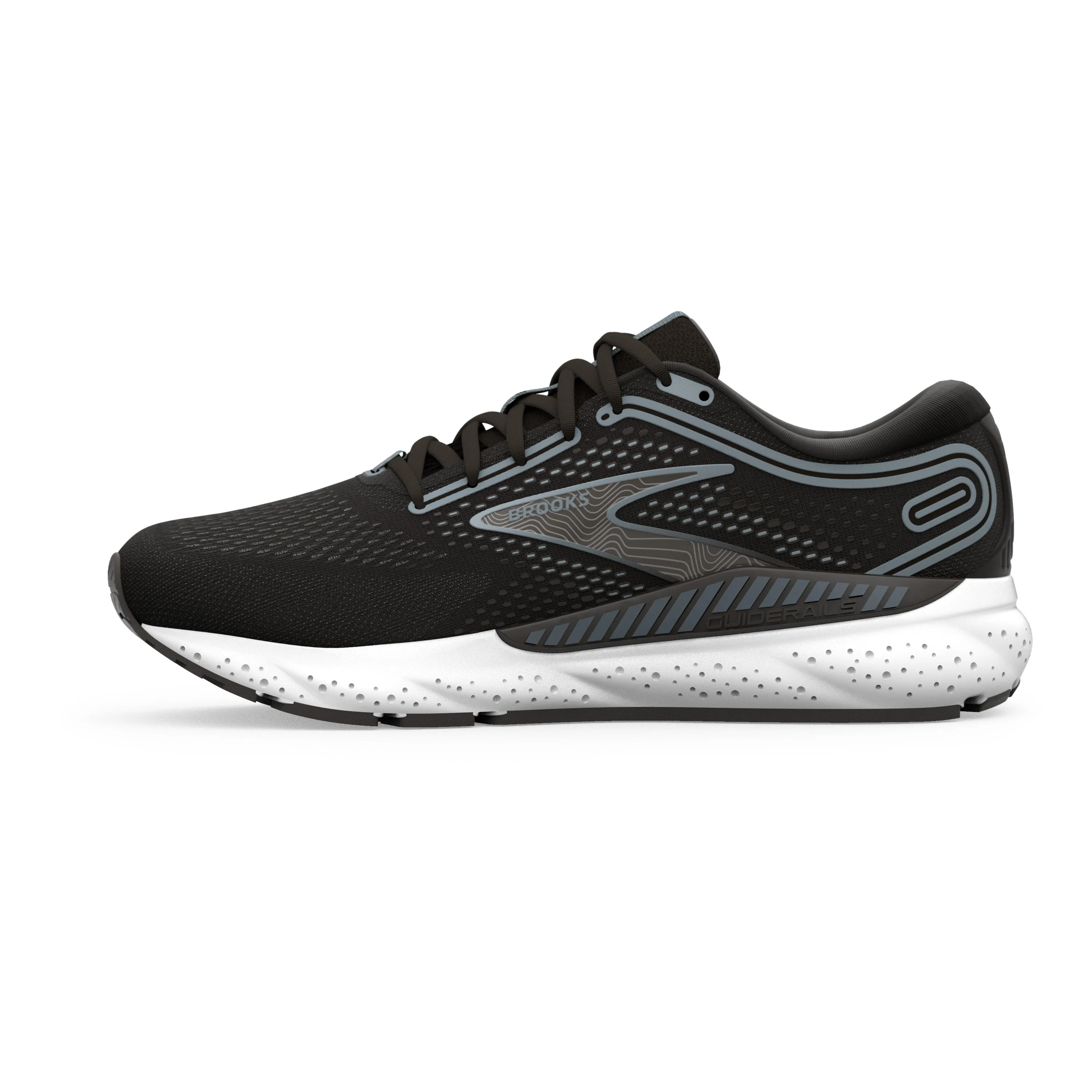 Women's Brooks Ariel GTS 23 Color: Black/Grey/White (WIDE WIDTH)