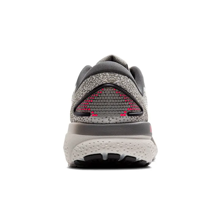 WOMEN'S BROOKS GHOST 16 1204071B006 COLOR: GREY/GARGOYLE/PINK