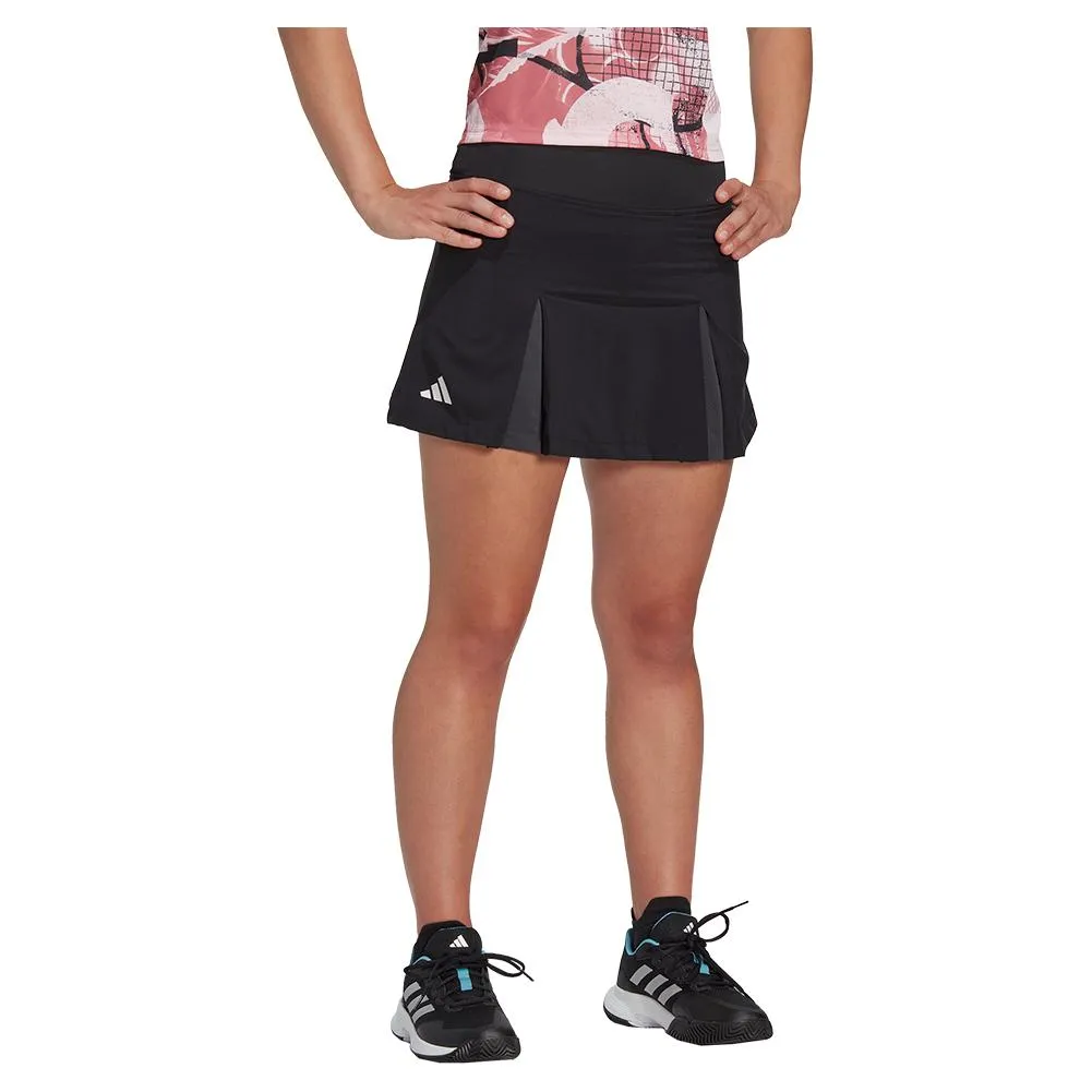 Women's Club Tall Pleated Tennis Skort Black