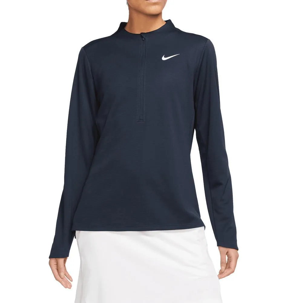 Women's Dri-Fit UV Club Half Zip Tennis Top